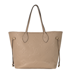 Empreinte Neverfull MM, Leather, Beige, NFC, P/DB, 3*